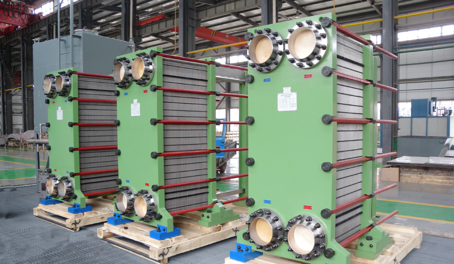 反应堆换料水池及乏燃料水池冷却和处理系统用板式换热器