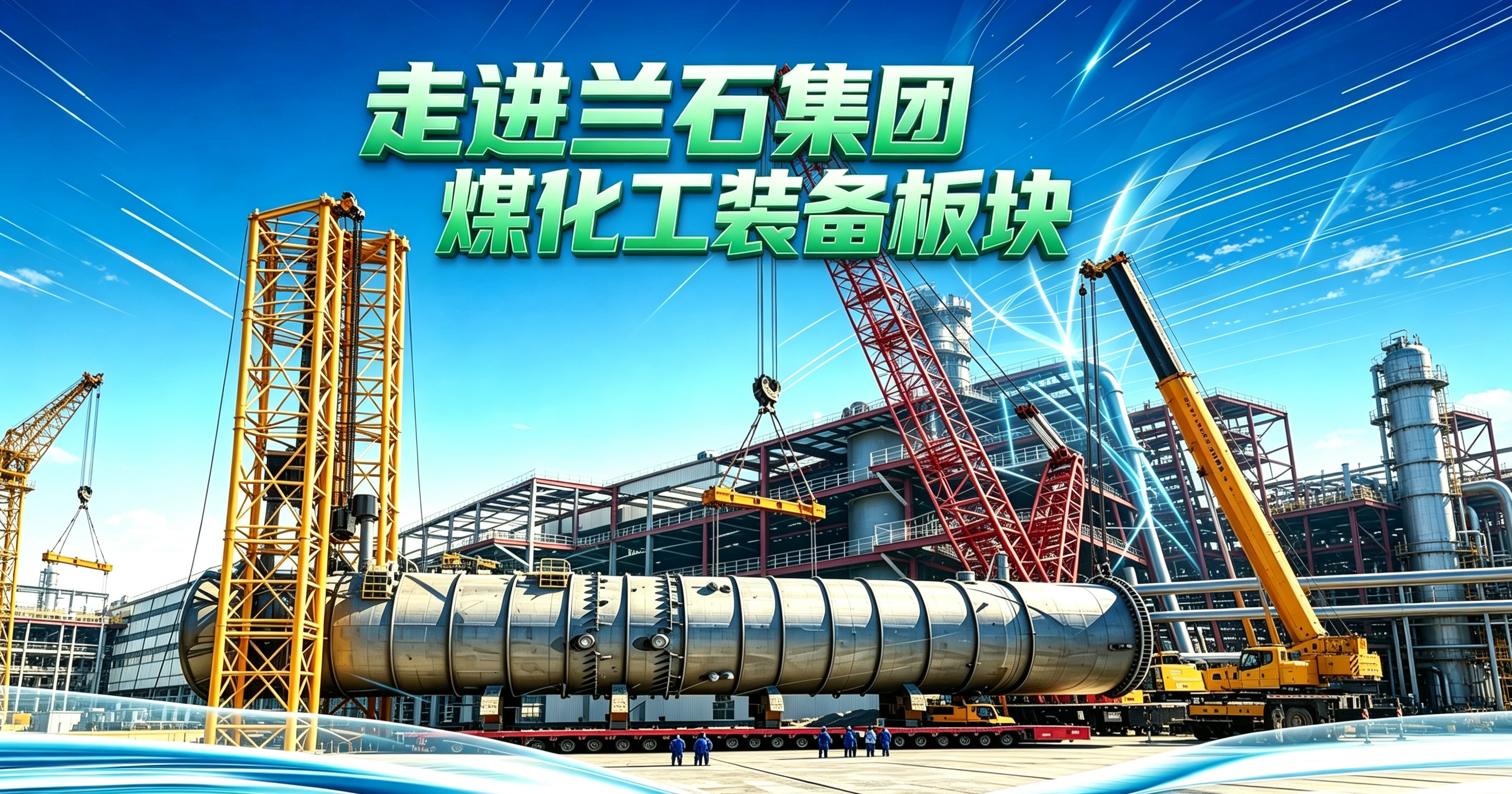 走进兰石集团煤化工装备板块！
