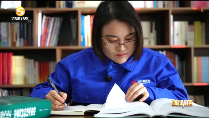 甘肃卫视“新春走基层”栏目专访甘肃省三八红旗手：兰石集团祁庆花