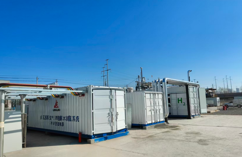 兰石集团千立方级PEM电解水制氢系统试验圆满成功